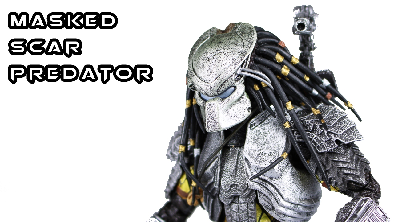 NECA MASKED SCAR PREDATOR AvP Action Figure Toy Review - YouTube