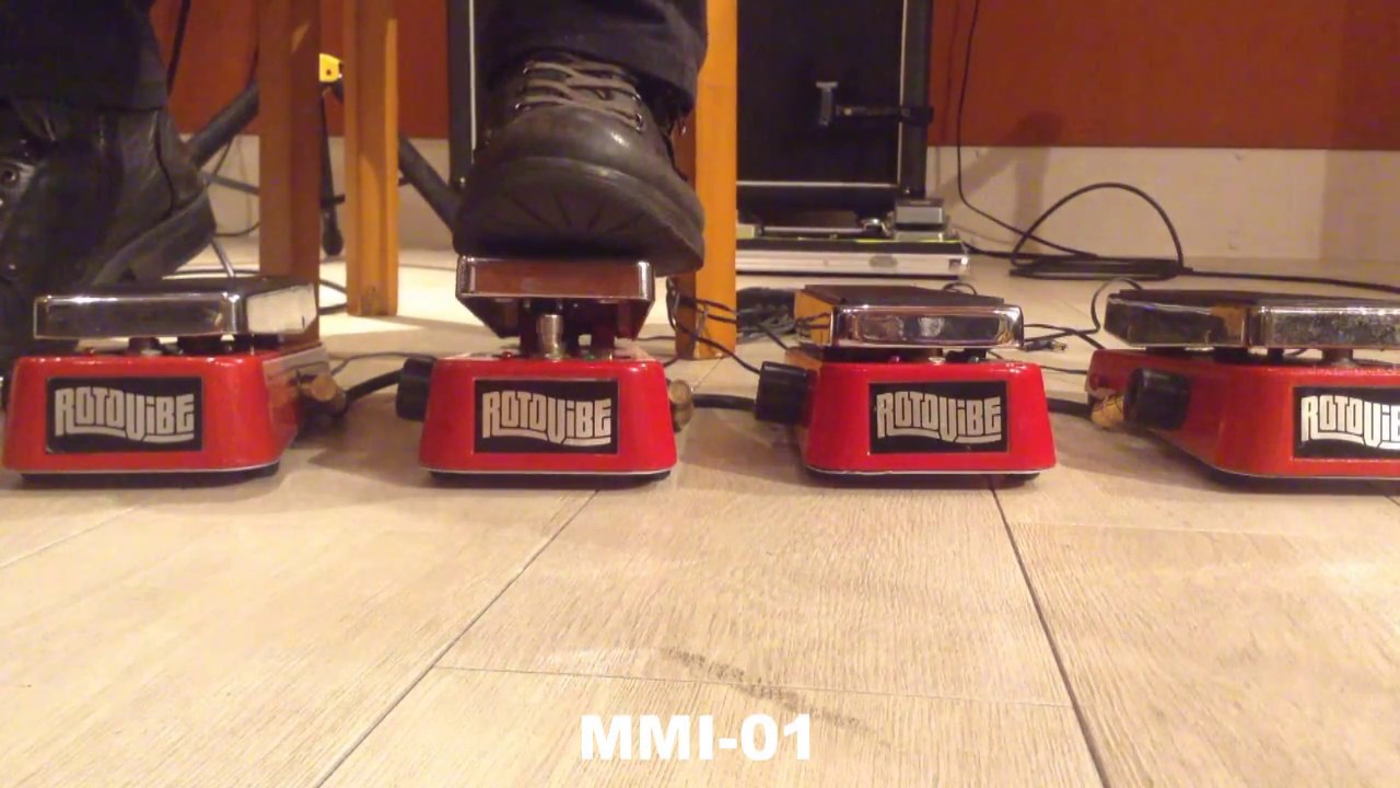 Jim Dunlop Rotovibe JH-4S 紹介＆比較動画 - YouTube
