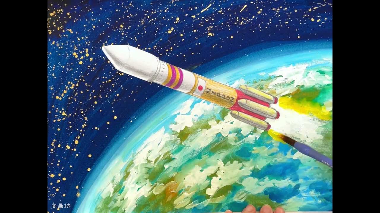 Watercolor painting that even elementary school students can