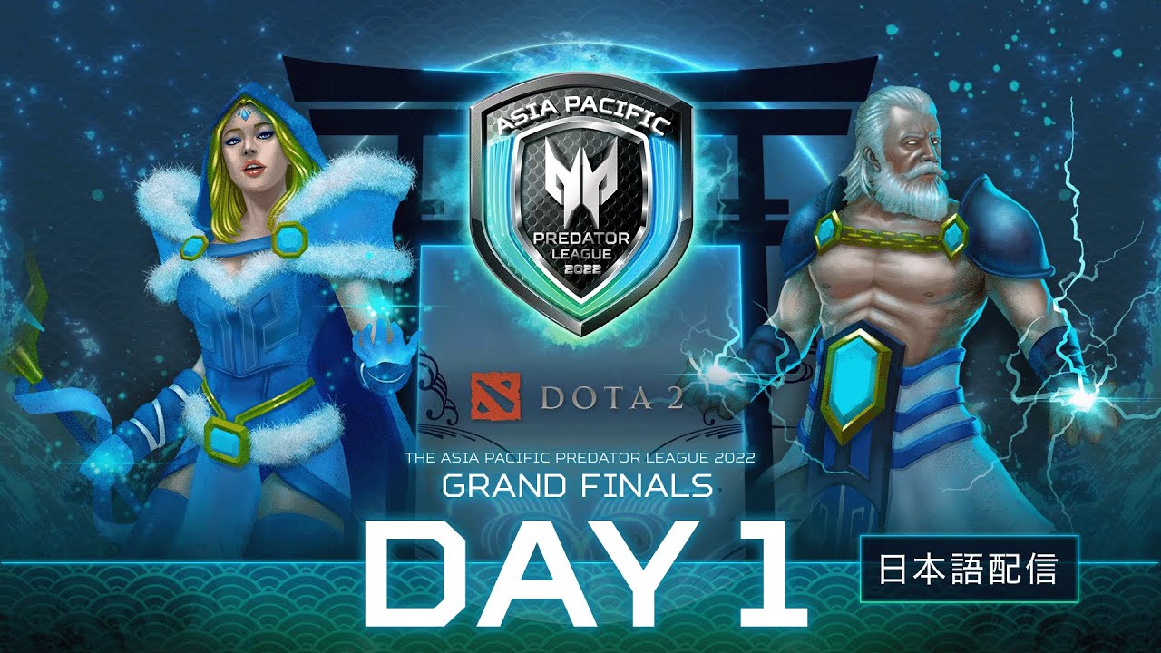 Dota2 Day 1 | Predator League 2022【日本語配信】 - YouTube