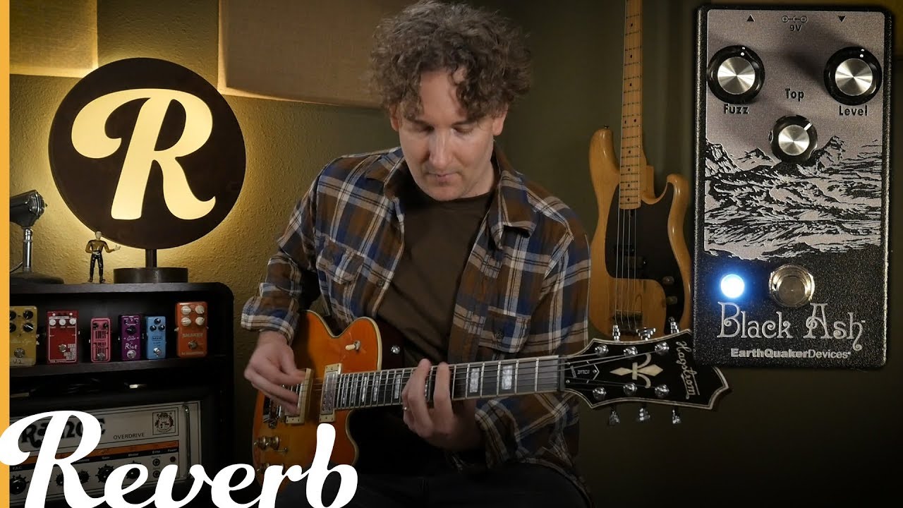 EarthQuaker Devices Black Ash Endangered Fuzz (Limited Edition