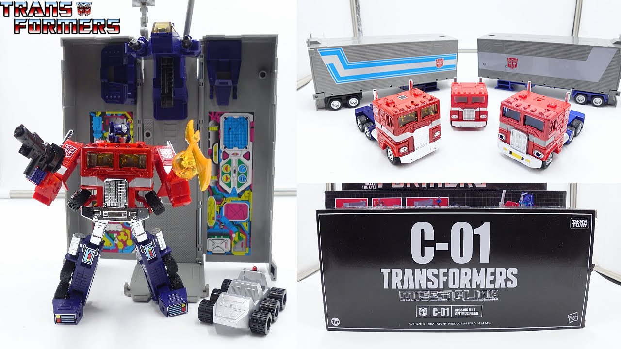 Takara Tomy MISSING LINK C-01 CONVOY VS. WALMART 40th ANNISVERSARY