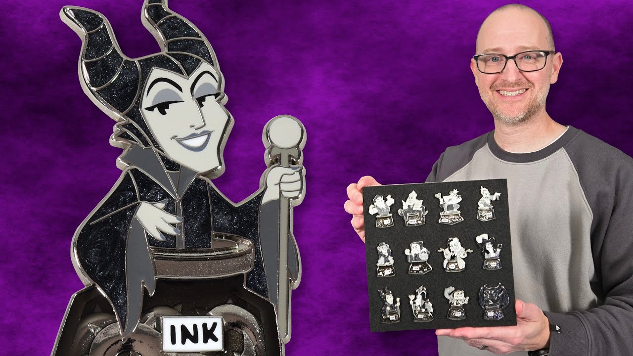 Disney Villains Inkwells of Evil | Complete Collection - YouTube