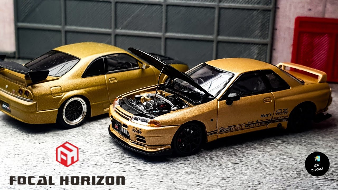 Nissan Skyline GT-R VR32 Top Secret Gold by Focal Horizon