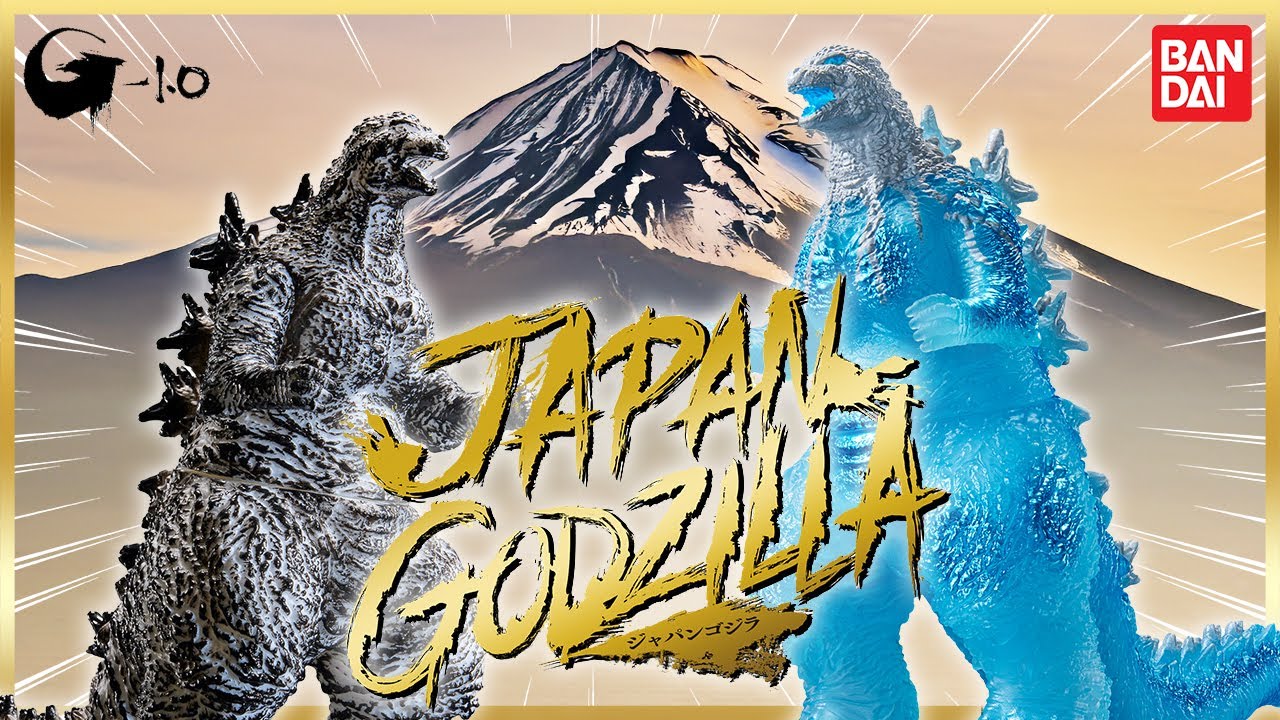富士山ゴジラ！？？ JAPAN GODZILLA 富士山&墨絵 レビュー！！【ゴジラ