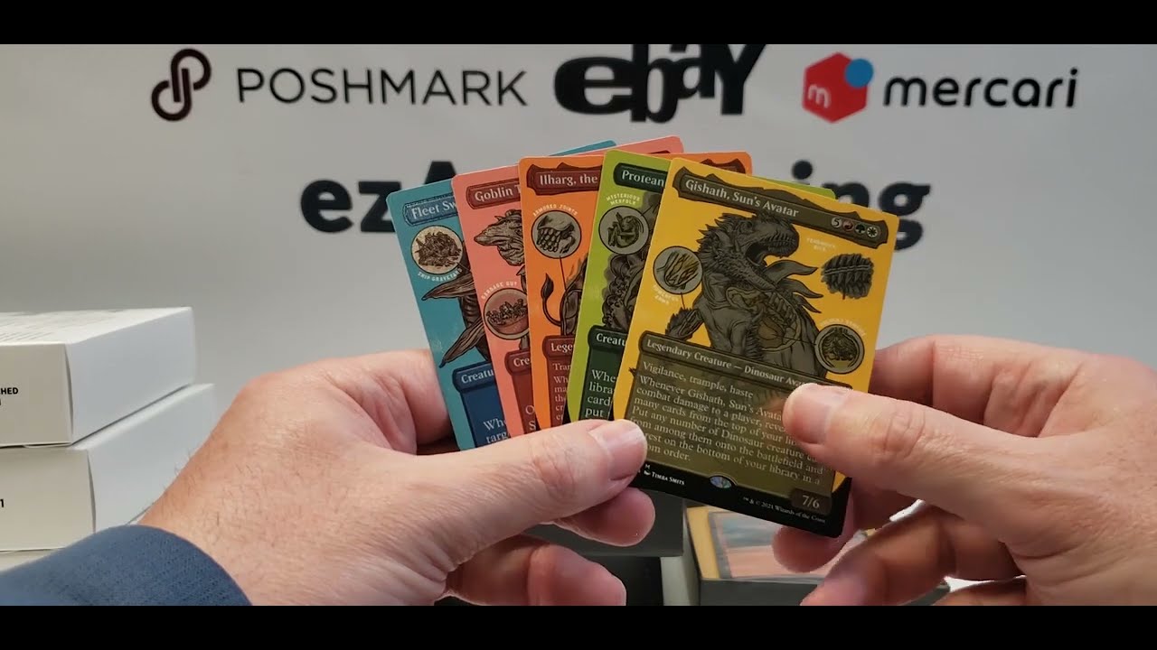 MTG Secret Lair Monster Anatomy 101 Foil Edition - YouTube