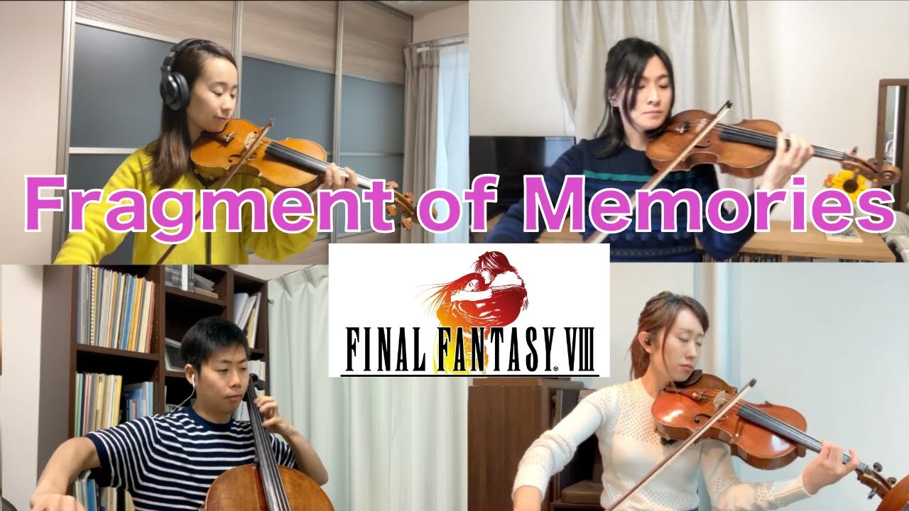 ff8】flagment of memories【弦楽四重奏】 - YouTube