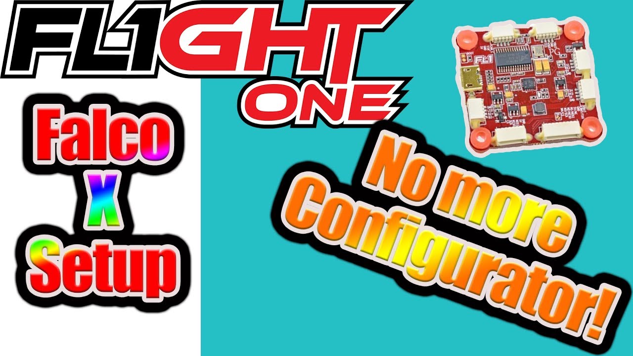 FlightOne - FalcoX Initial Setup Guide - How to Flash Falco X