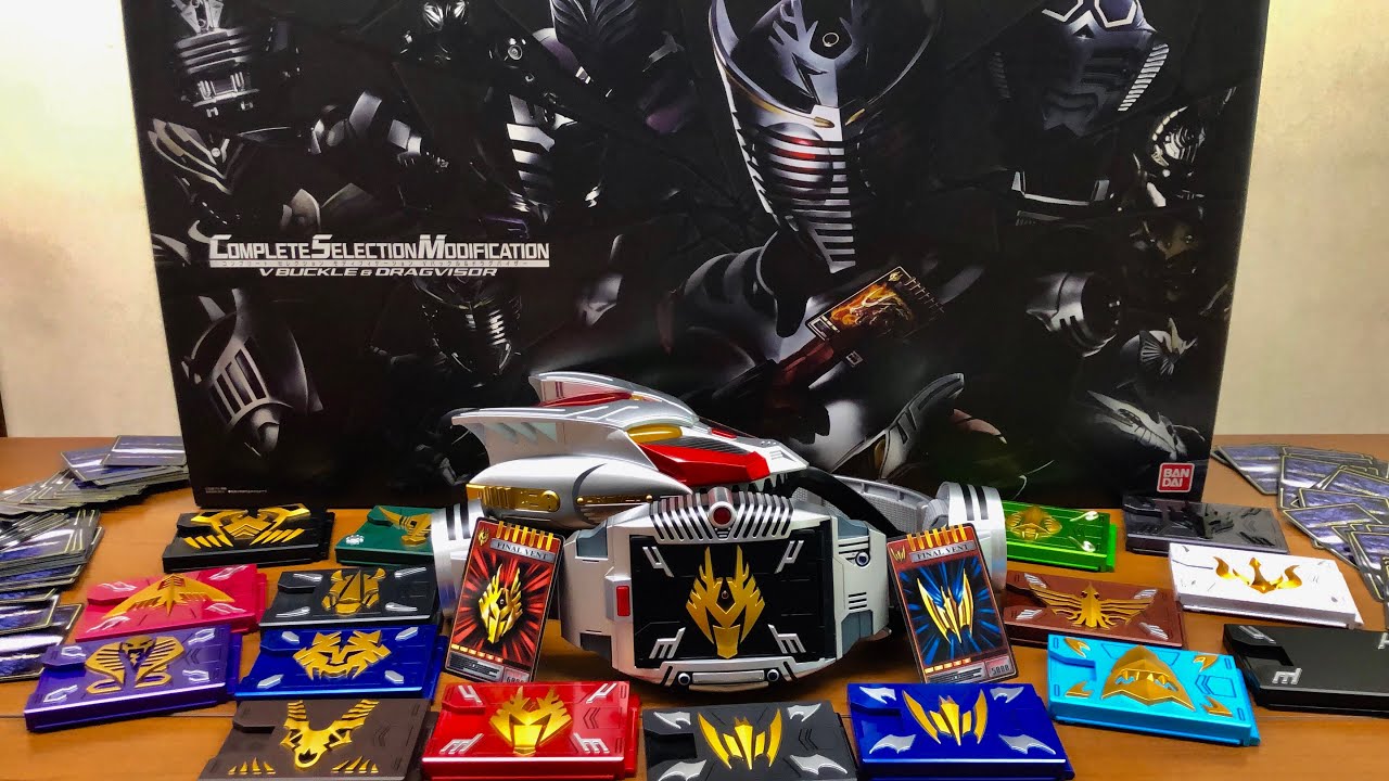 Unboxing Review] Kamen Rider Ryuki CSM V Buckle & Drag Visor 13