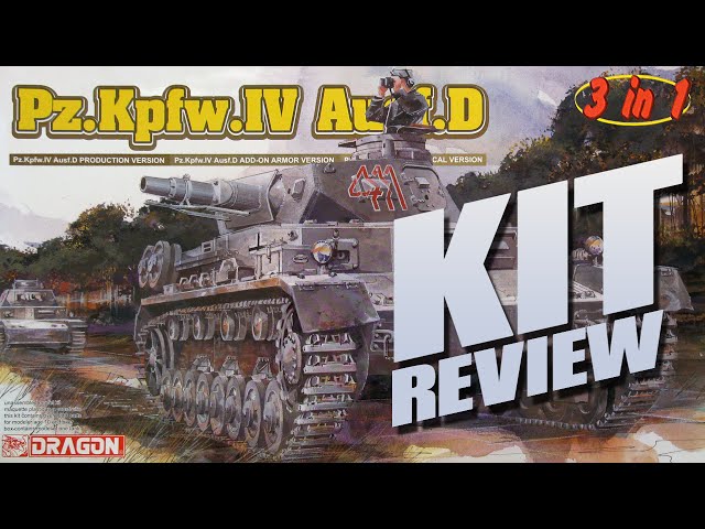 Kit Review: Dragon 6265 Panzerkampfwagen IV Ausf. D 3 in 1 in 1/35