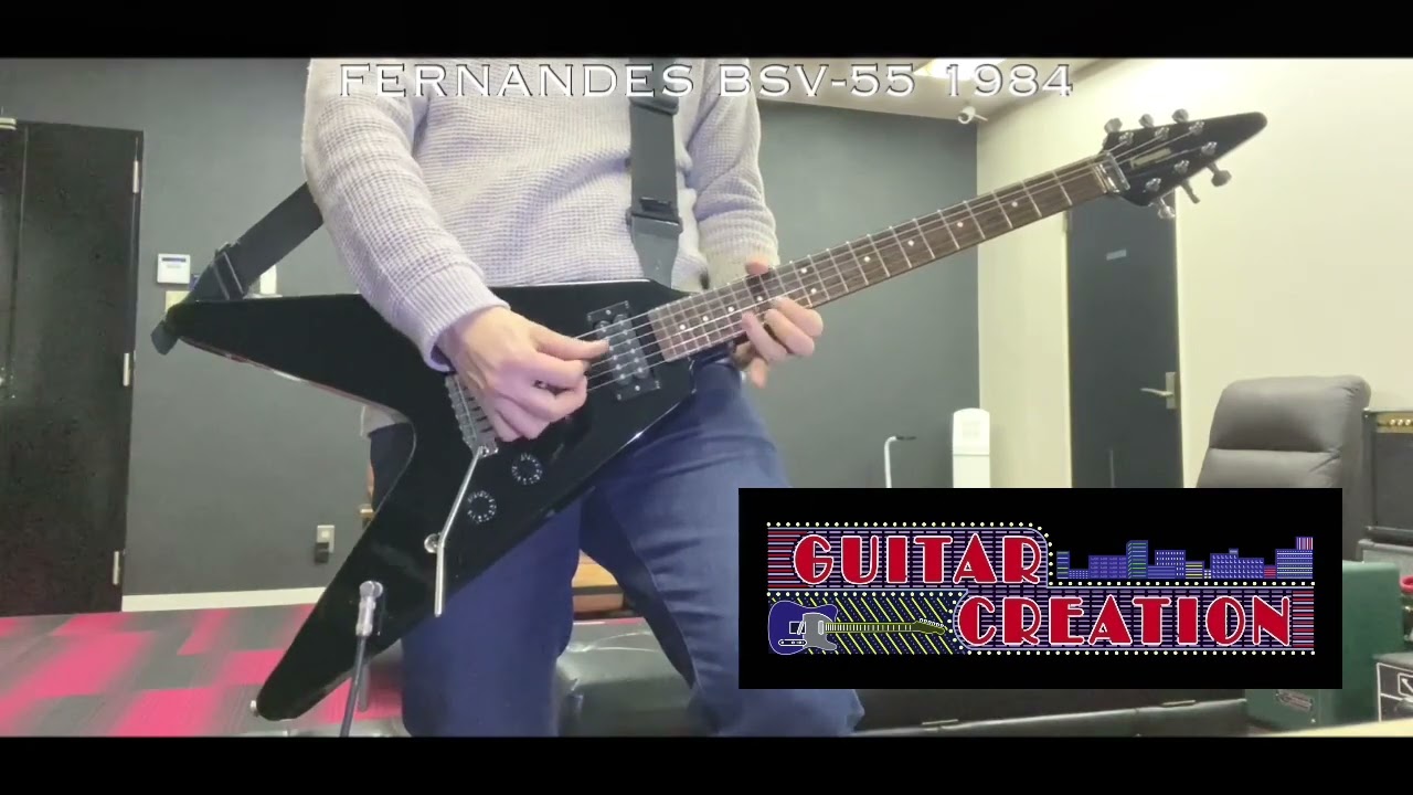 FERNANDES BSV-55 BLACK 1984年製【Short scale】