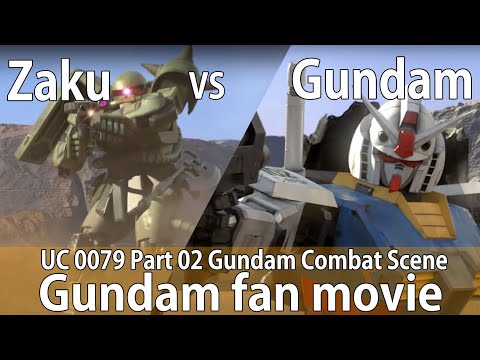 03 ジオン軍とガンダムの激しい地上戦！！ / Gundam vs Zeon – The