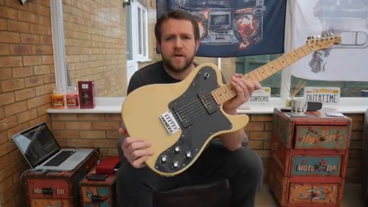 Squier by Fender Telecaster Custom II P90 Review - YouTube