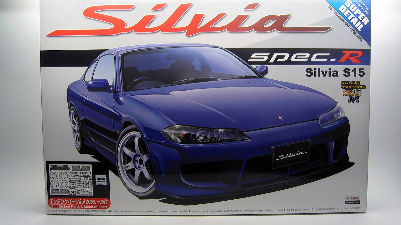 Aoshima:Nissan Silvia S15 Spec R Unboxing - YouTube