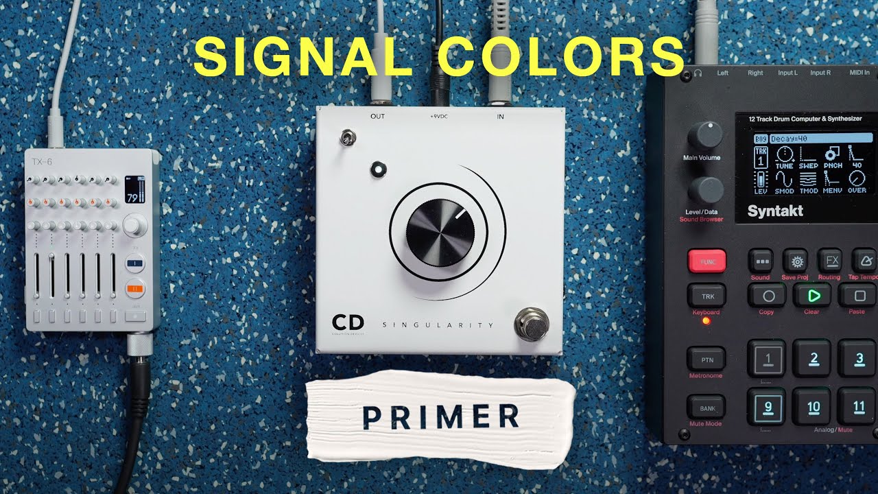 Collision Devices Singularity Fuzz w/ Elektron Syntakt - YouTube