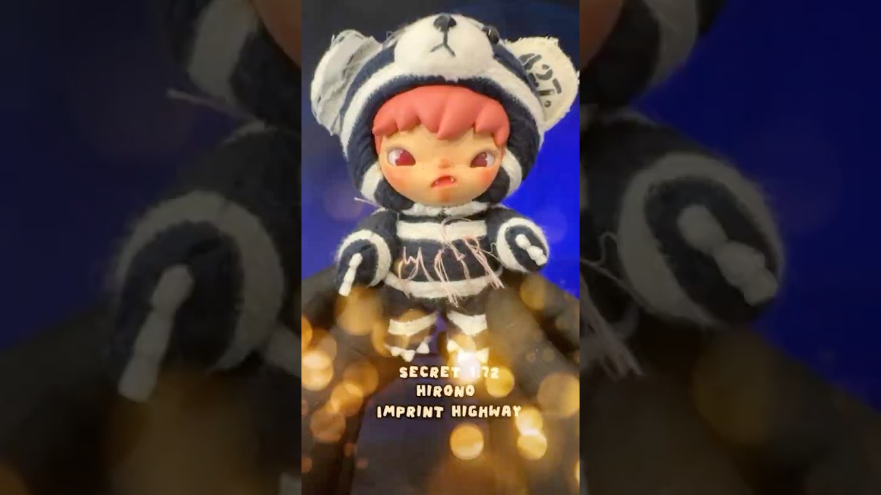 HIRONO SECRET Road Journal Series Imprint Highway Pop Mart Plush