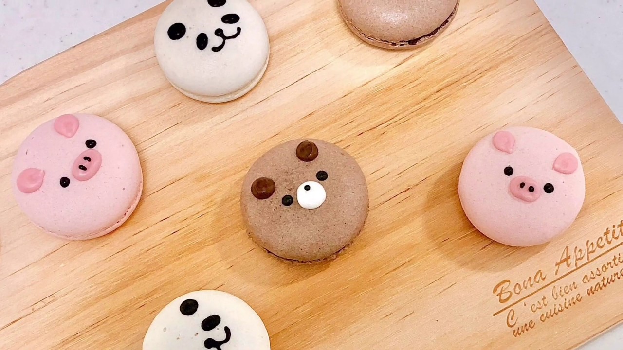 アニマルマカロンAnimal macaroons - YouTube