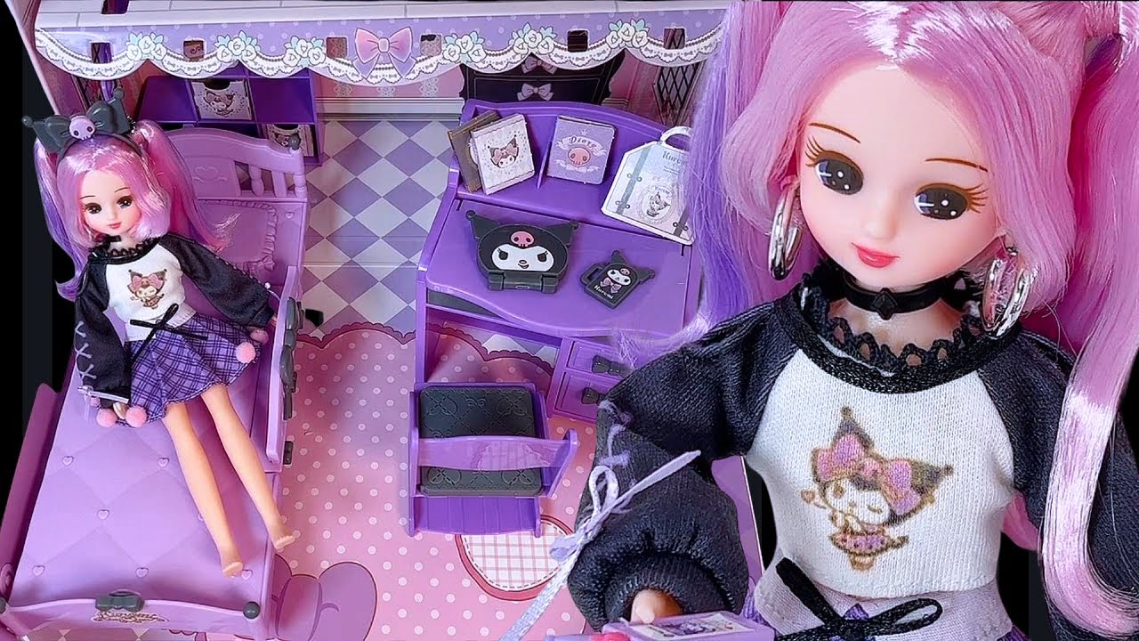 ドール＆ルーム開封 「クールなクロミ リカちゃん」「クールなクロミ