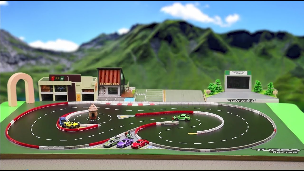 1/76 C61 Purple Drift Car［ 1/76スケール C61パープル ドリフトカー