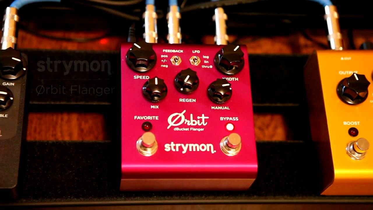 strymon | Orbit | dBucket フランジャー | 製品情報