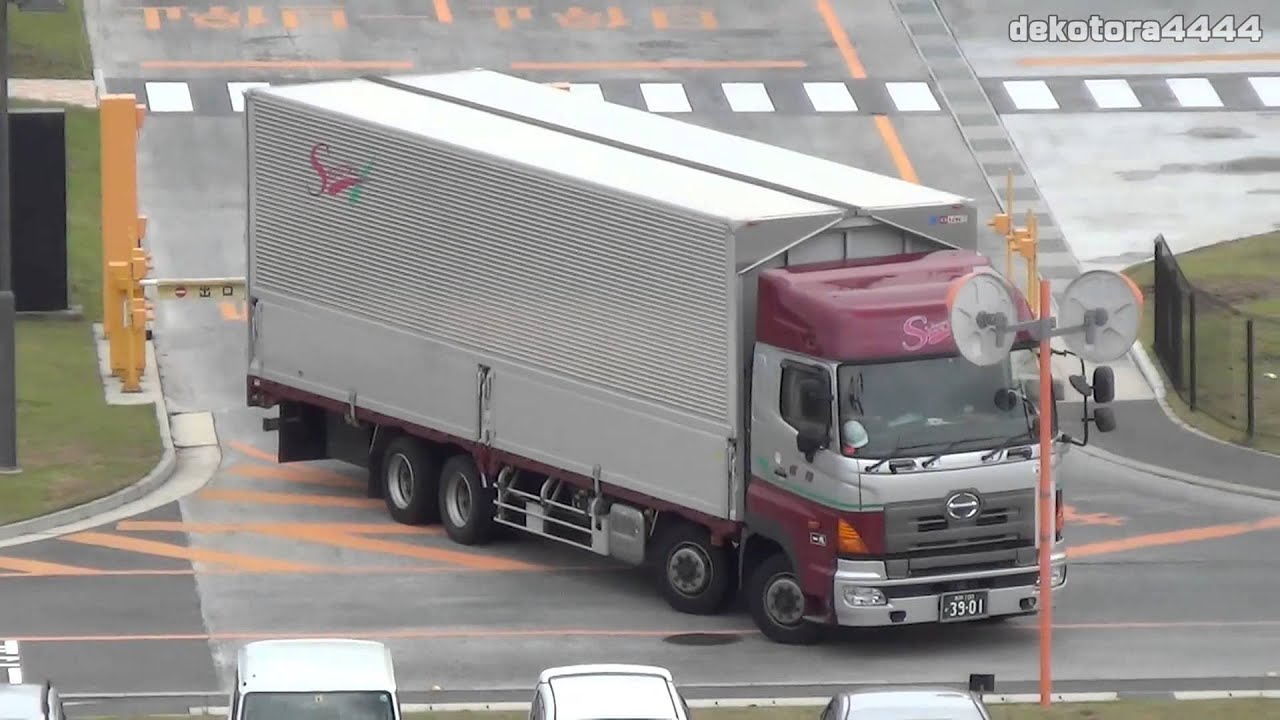 信濃陸送 日野プロフィア - YouTube