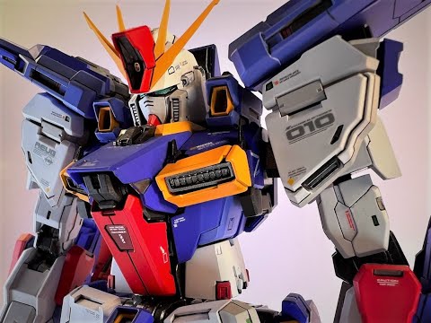 MG ZZ GUNDAM VER KA WITH FORTUNE MEOW RESIN CONVERSION KIT - YouTube