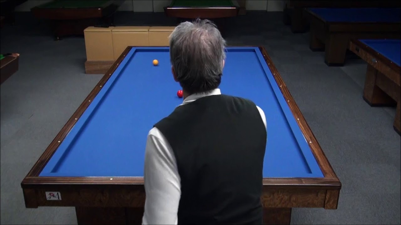 伝統の撞球術 四つ球 - YouTube