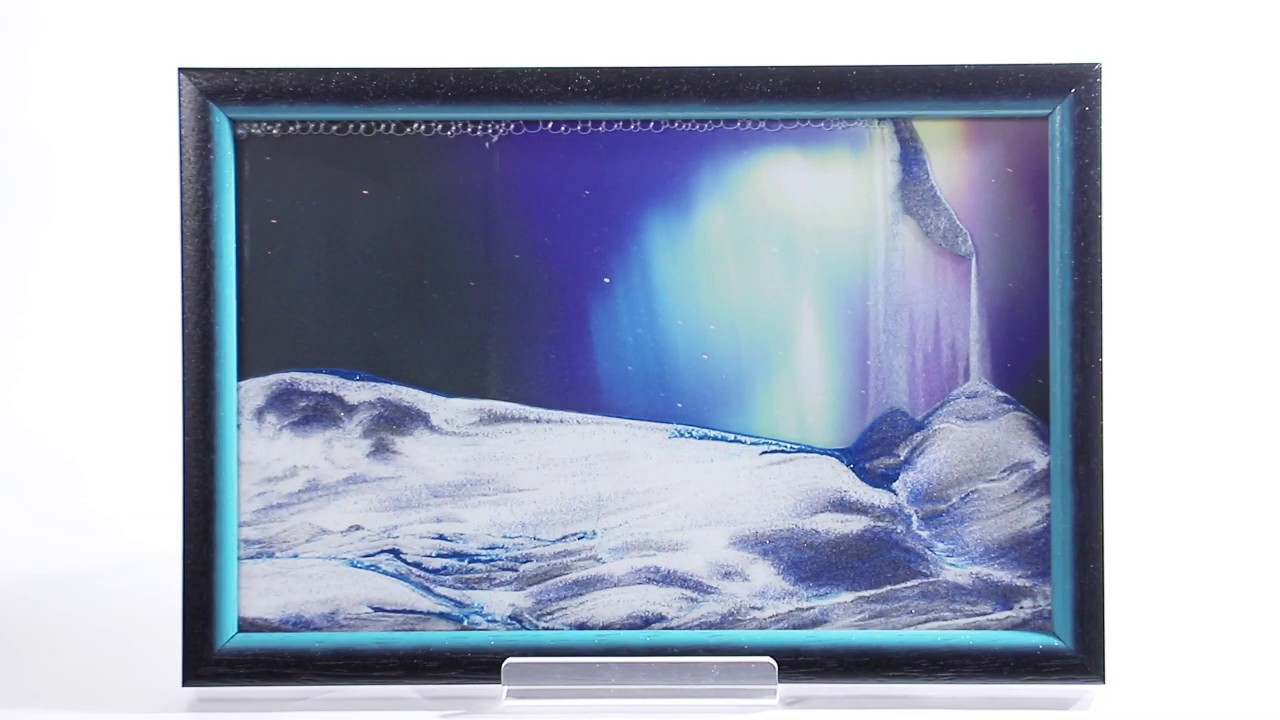 KB collection サンドピクチャー オーロラ - YouTube