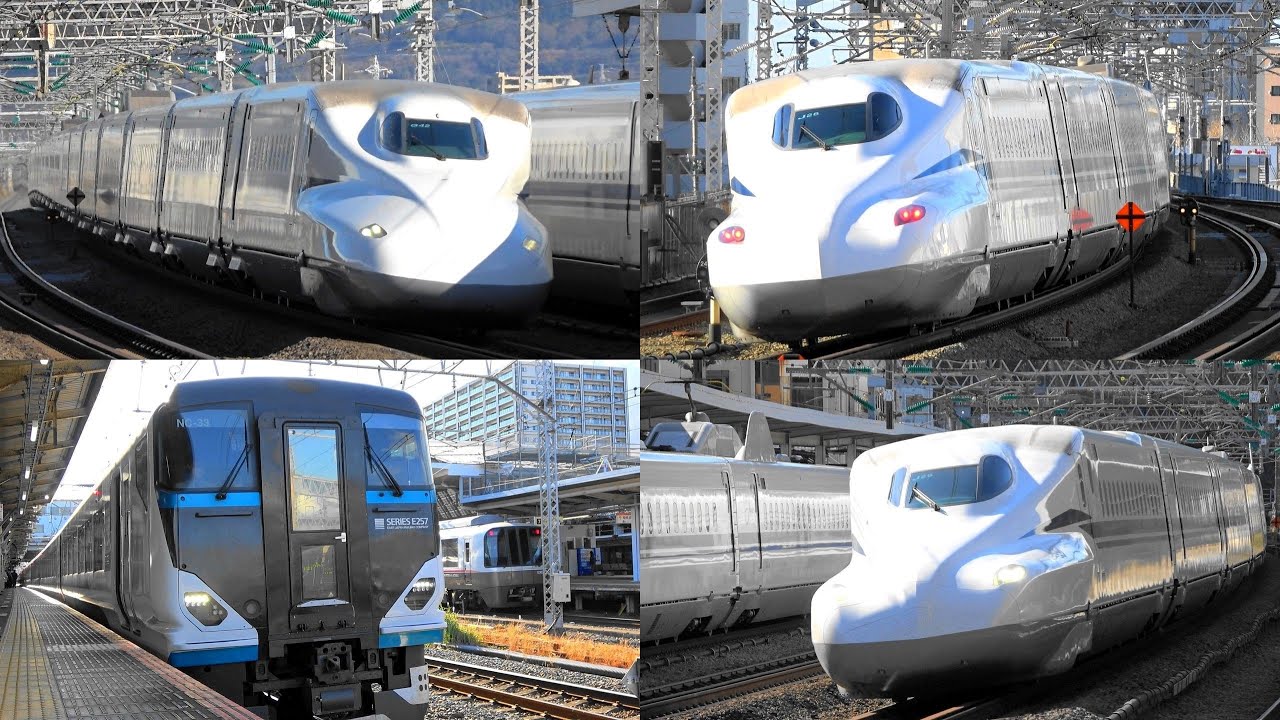 2025年初撮影‼ しんかんせん いろいろいっぱい 新幹線の汽笛も登場