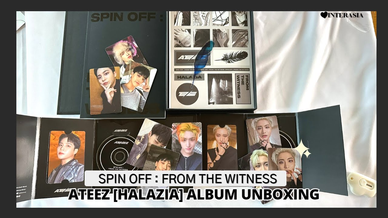 UNBOXING + GIVEAWAY] ATEEZ(에이티즈) - [SPIN OFF : FROM THE
