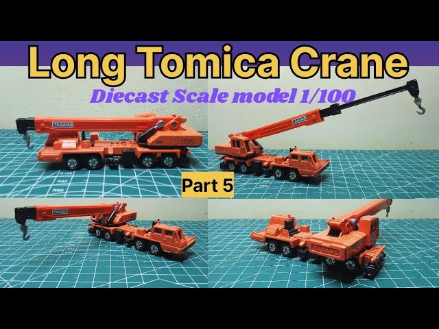 Tomica Tadano Haydro Crane | Diecast Scale Model 1 /100 Revealed
