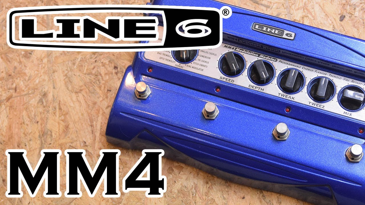 LINE 6 / MM4 Modulation Modeler - YouTube
