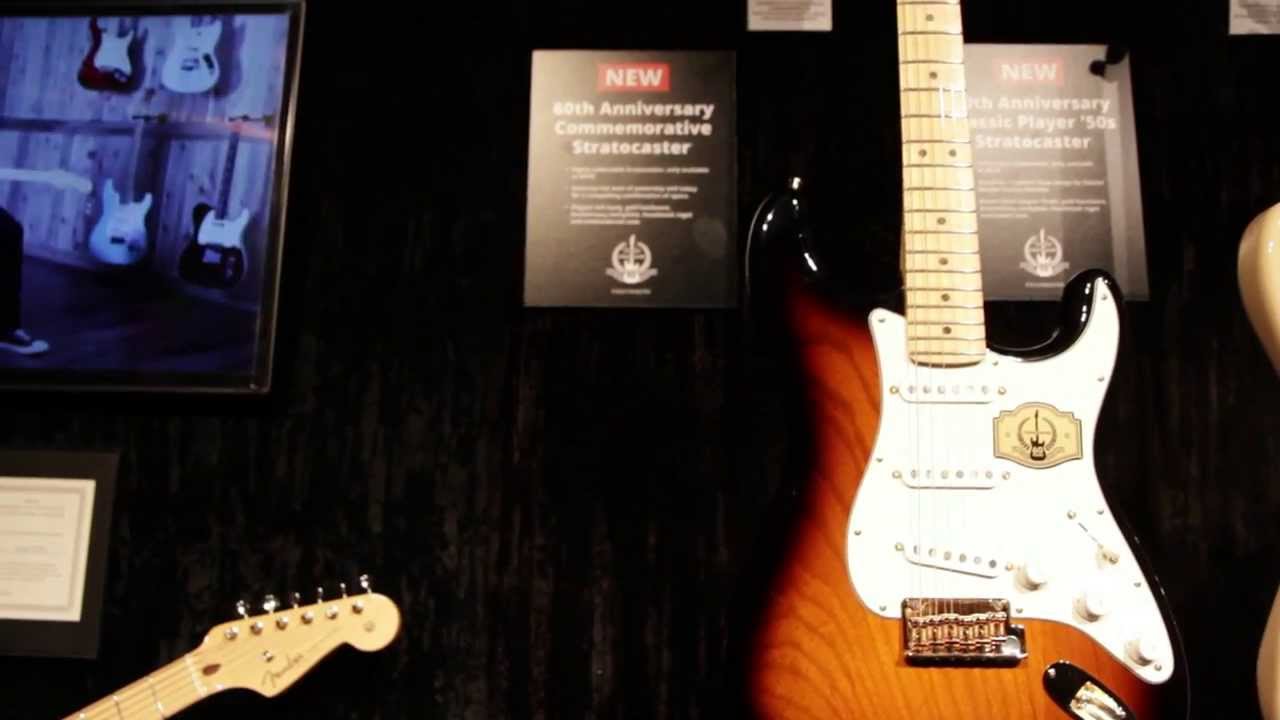 Guitar Center New from NAMM - Fender 60th Anniversary