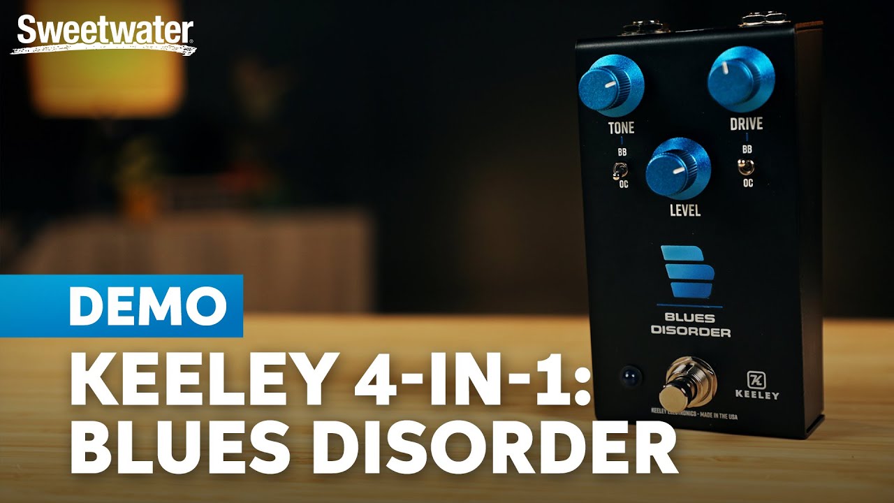 Keeley Blues Disorder: Four Shades of Time-tested Overdrive in One