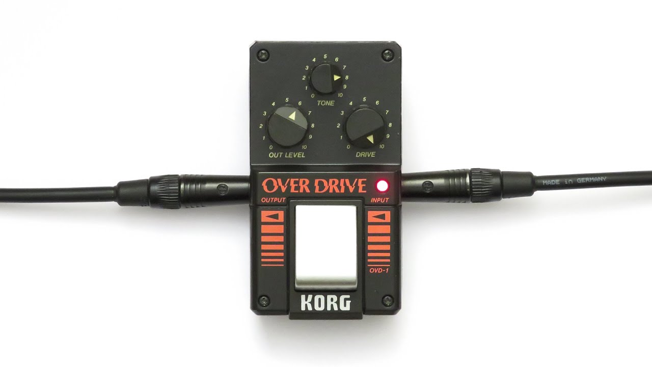 ぽ*ん様 KORG OVD-1 オーバードライブペダル エフェクター コルグ KORG