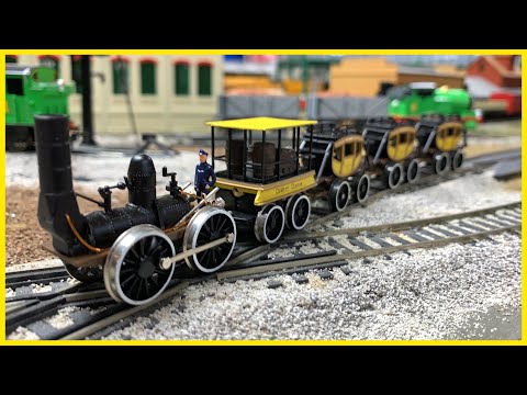 The DeWitt Clinton Bachmann Trains HO Scale Replica 1831 Train