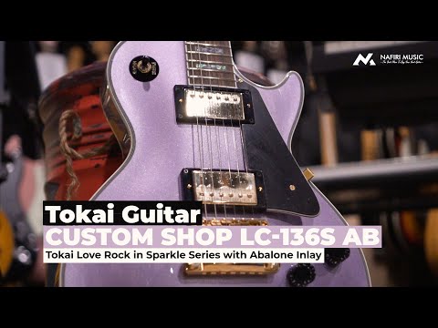 Tokai Guitar Love Rock Custom Shop LC-136S AB in Sparkle Series