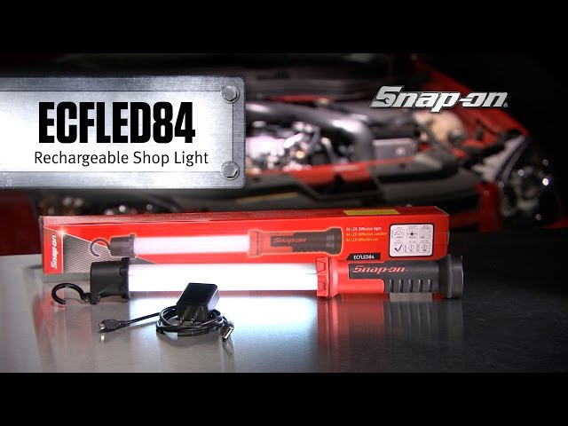 Snap-on ECFLED84 Rechargeable Shop Light | Snap-on Tools - YouTube