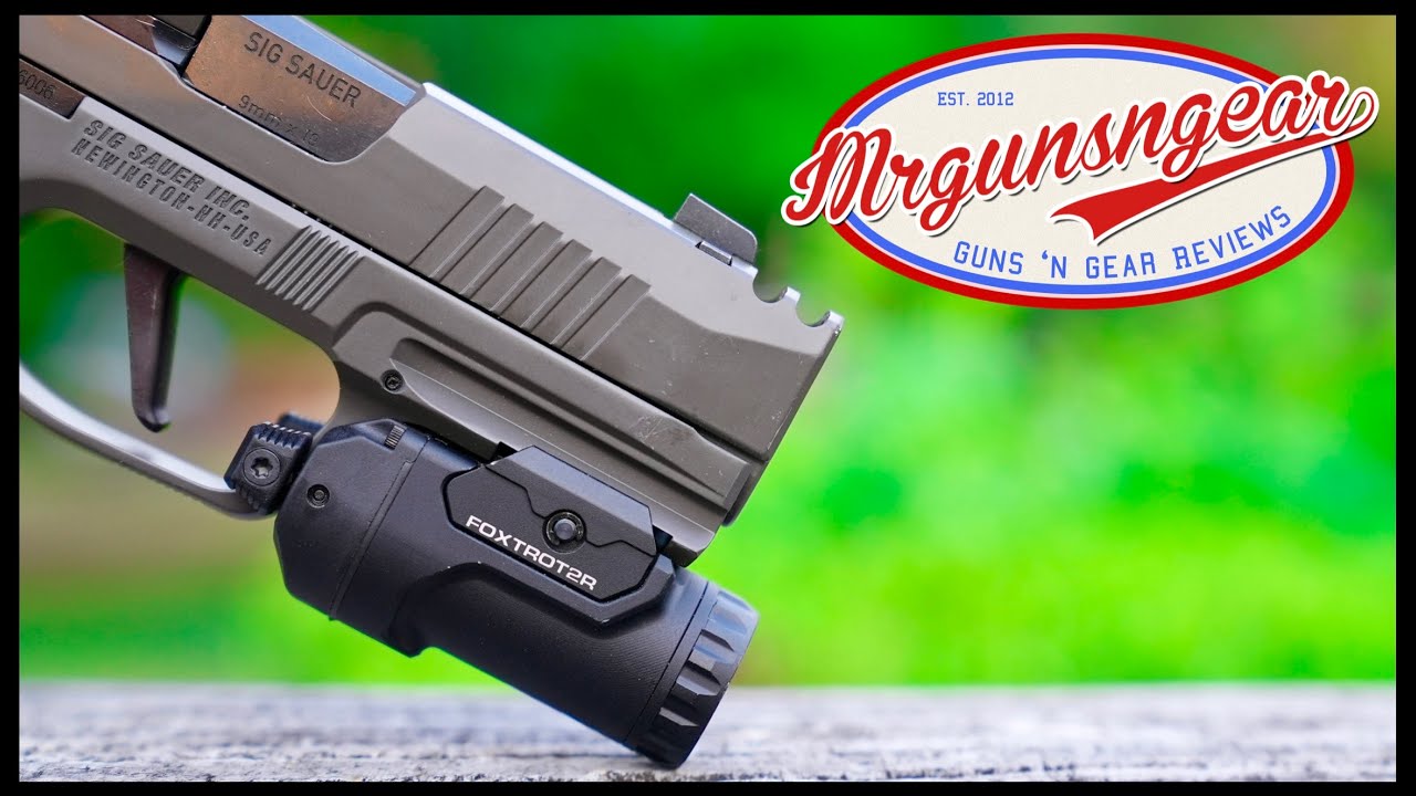 The Best Compact Weapon Light: Sig Sauer Foxtrot2R 🔦 - YouTube