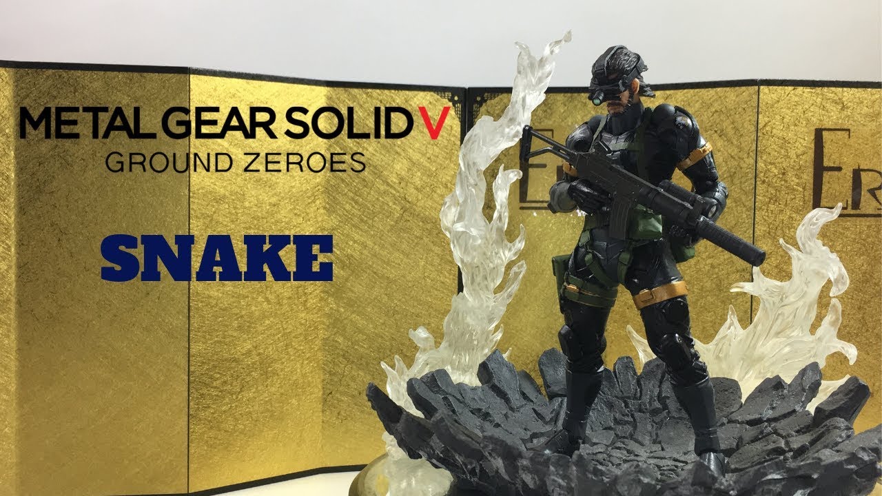 Metal Gear Solid 5 Ground Zeroes Snake Unboxing & Review (Best