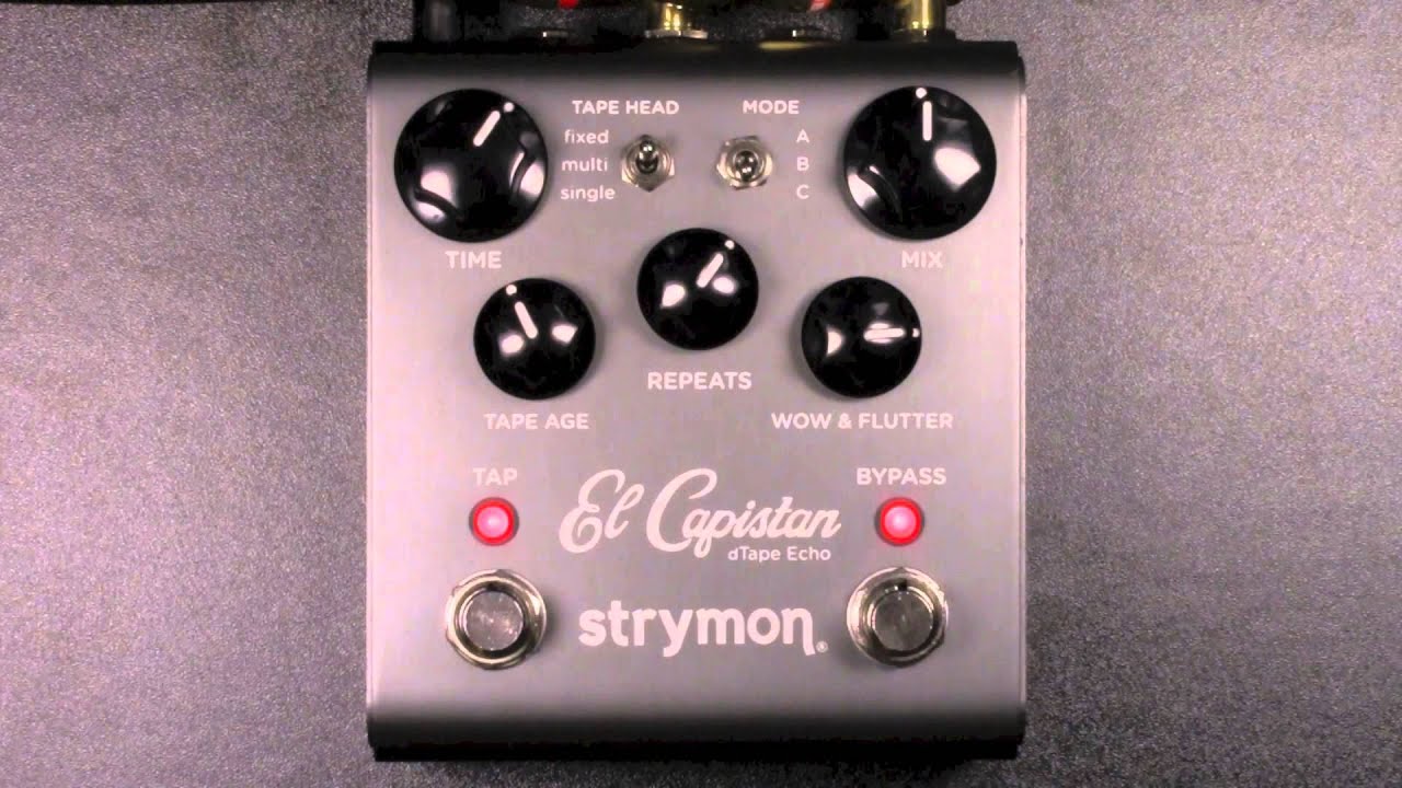 Strymon El Capistan dTape Echo Review - BestGuitarEffects.com