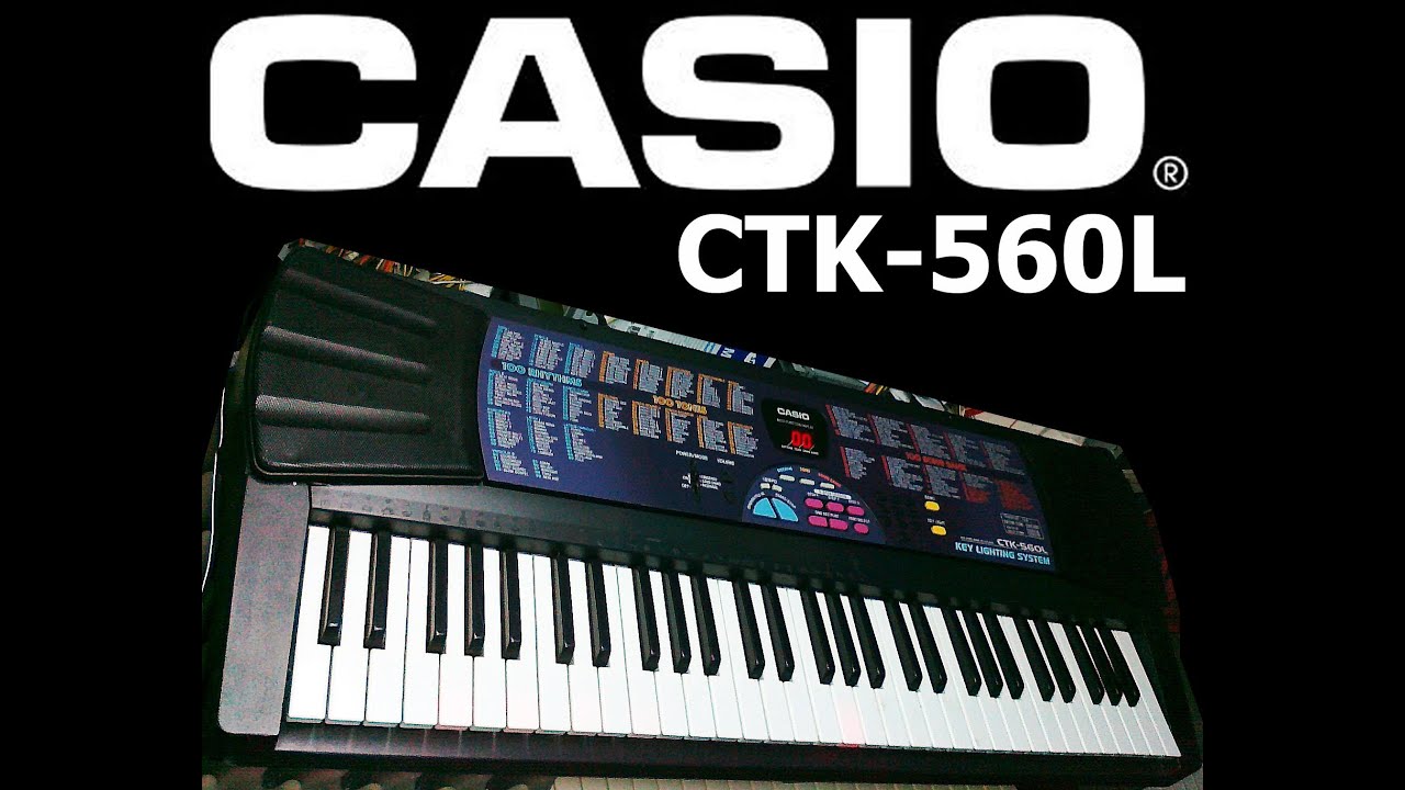CASIO CTK-560L - YouTube