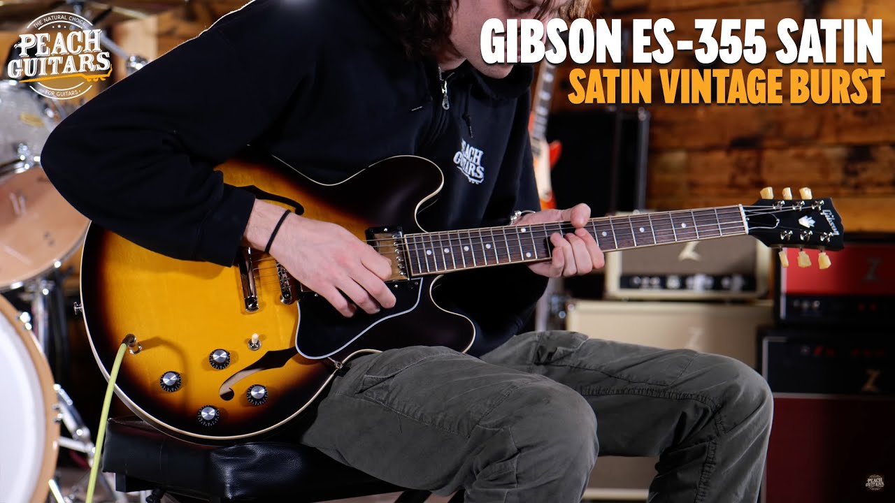 No TalkingJust Tones | Gibson ES-335 Satin - Satin Vintage