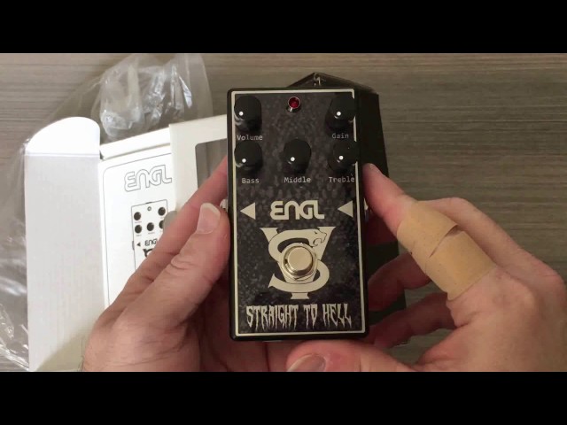ThePedalGuy Unboxes the ENGL VS-10 Straight to Hell Distortion