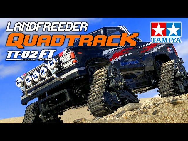 TAMIYA 1/10 R/C LANDFREEDER QUADTRACK (TT-02FT CHASSIS) タミヤ