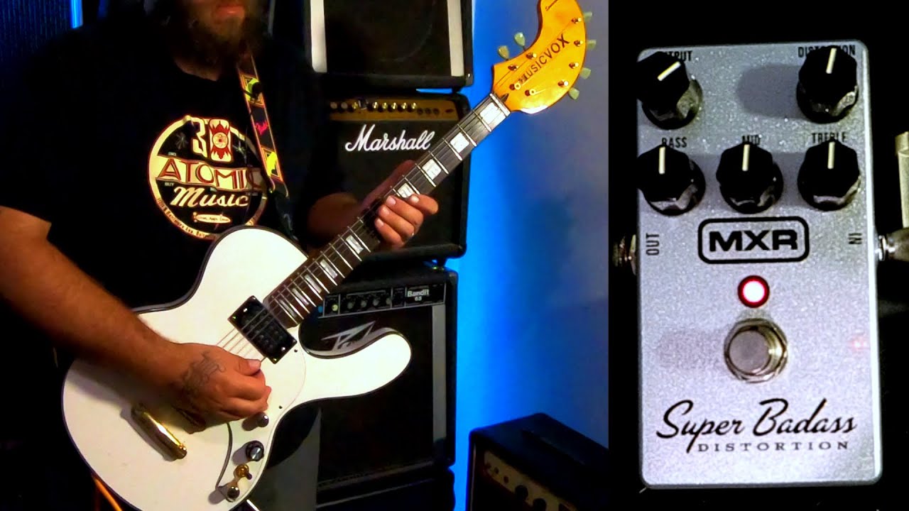 MXR Super Badass Distortion - YouTube