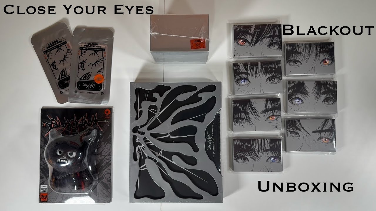 Unboxing: Close Your Eyes 'Blackout' [Blackout, Breakout, Eyes