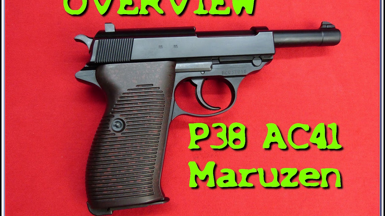 Airsoft - IMPULSE - overview Walther P38 AC41 Maruzen GBB [ENG sub