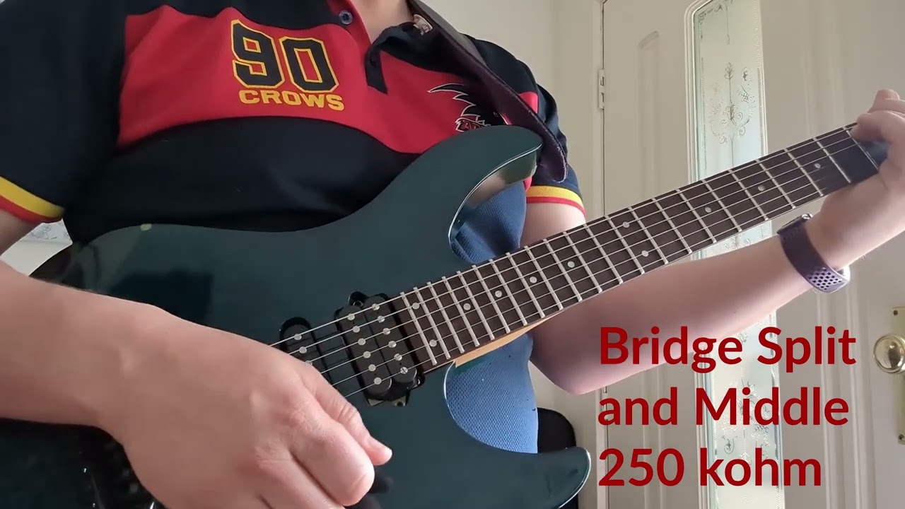 1998 Yamaha Pacifica 821-D HSH TRS-Pro Dimarzio Pickups - Specs