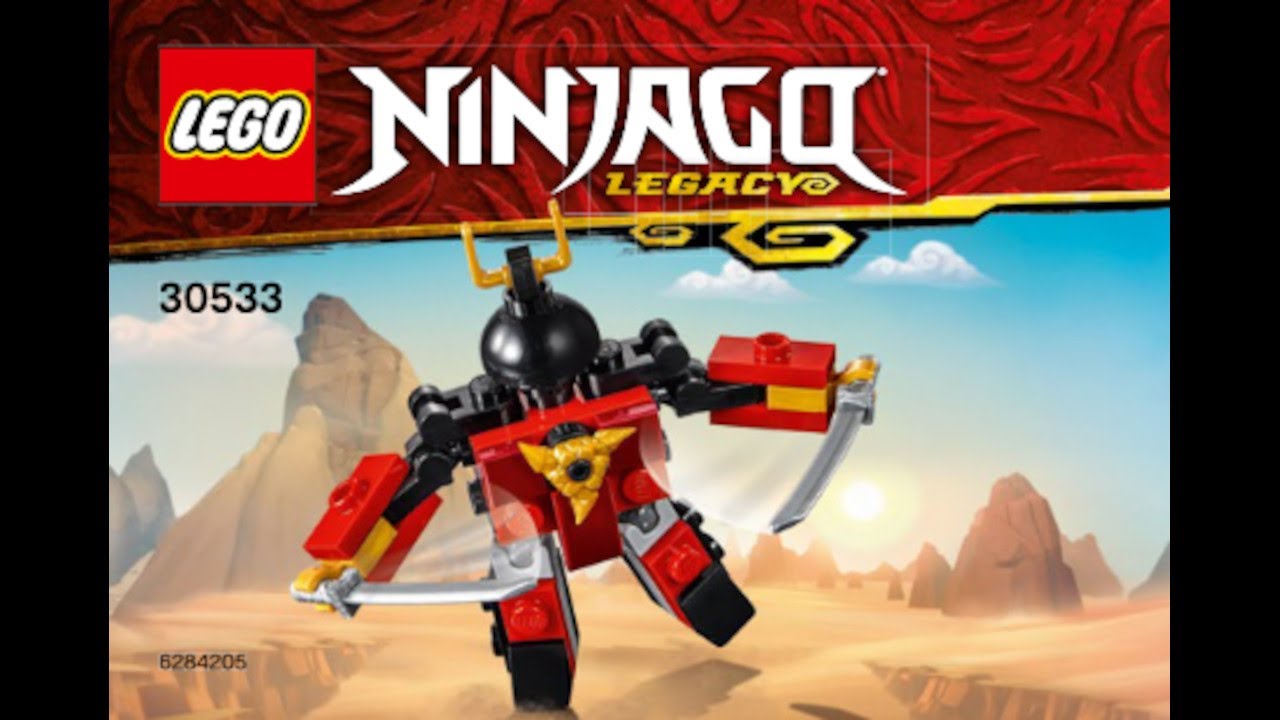 LEGO Instructions | NINJAGO | 30533 | Sam-X | Mainbuild | Polybags